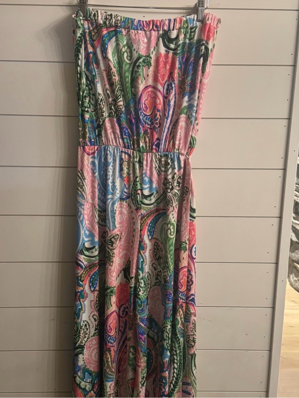 Multicolor Paisley Elastic-Waist Women's Skirt
